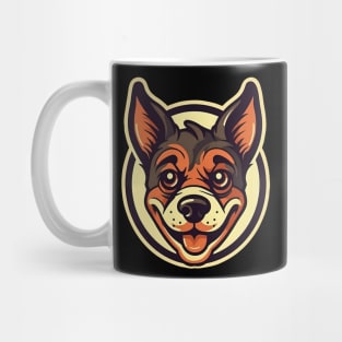 Cartoon funny dog Mug